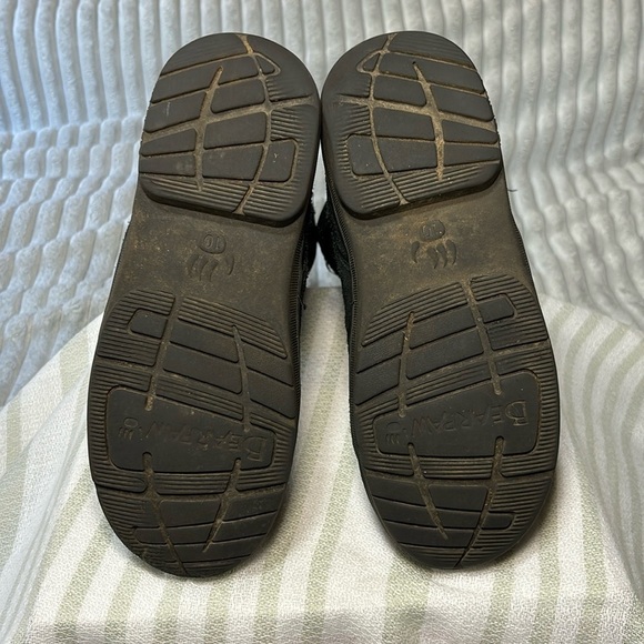 BEAR PAW Black Classic Snow Winter Boots Women’s Size 10 Black Faux Fur Lining - Picture 11 of 16